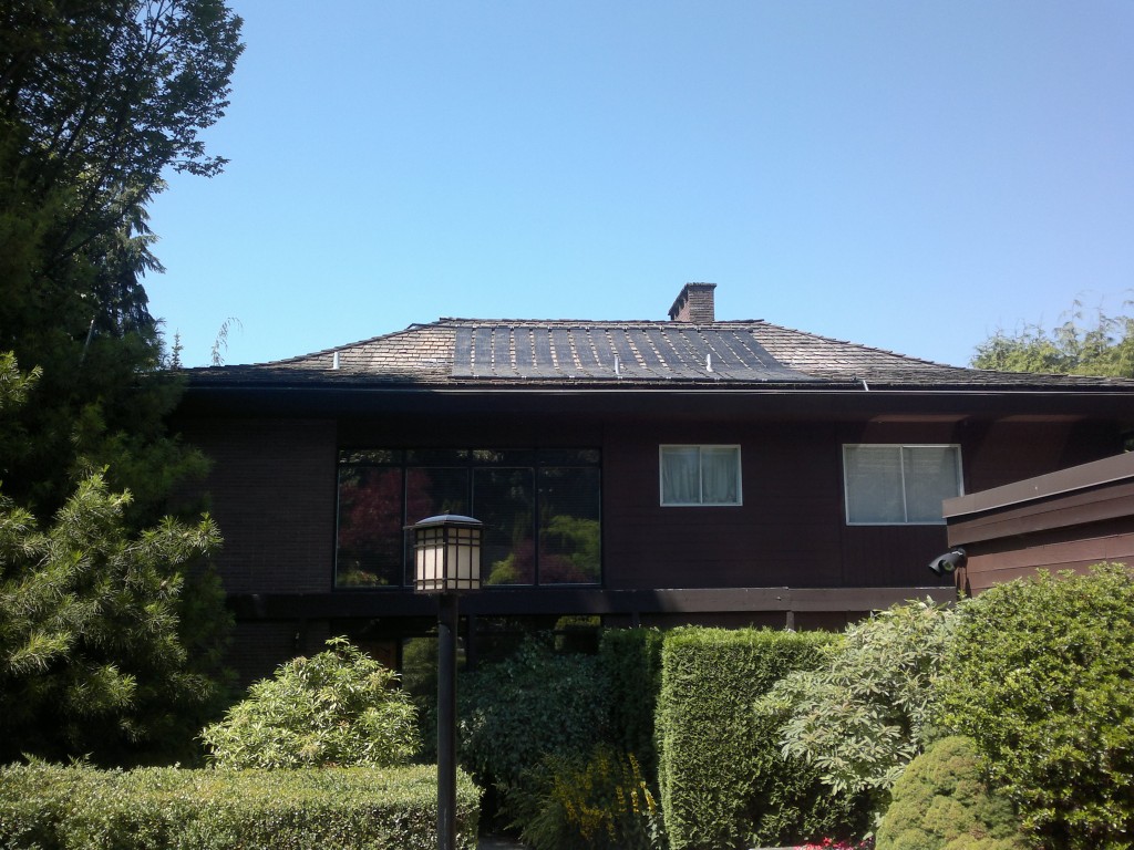 Solar pool in Burnaby